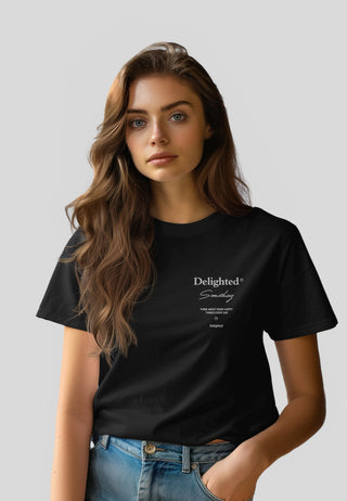 Ladies T-Shirt -Delighted