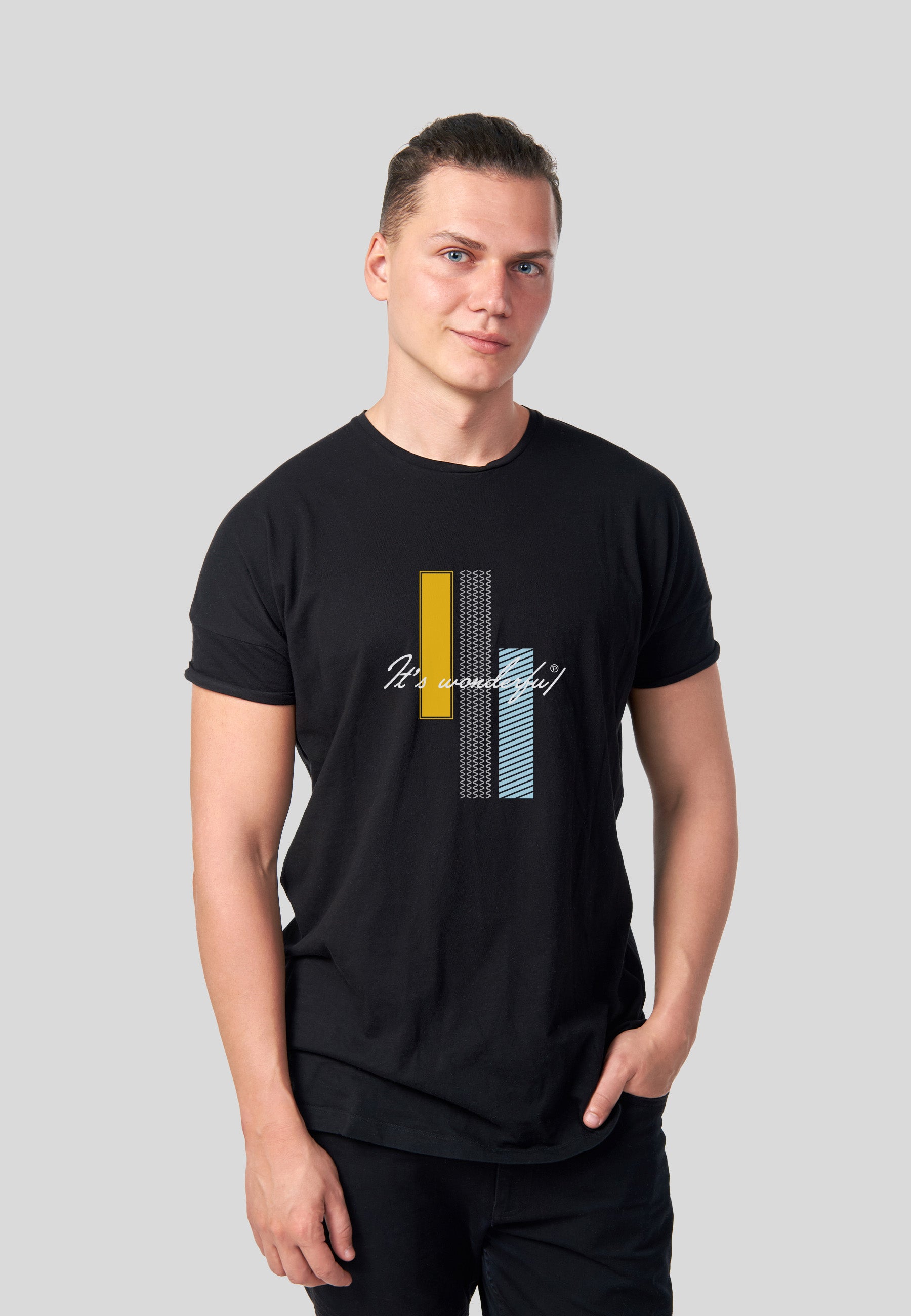 Herren T-Shirt -Wonderfull