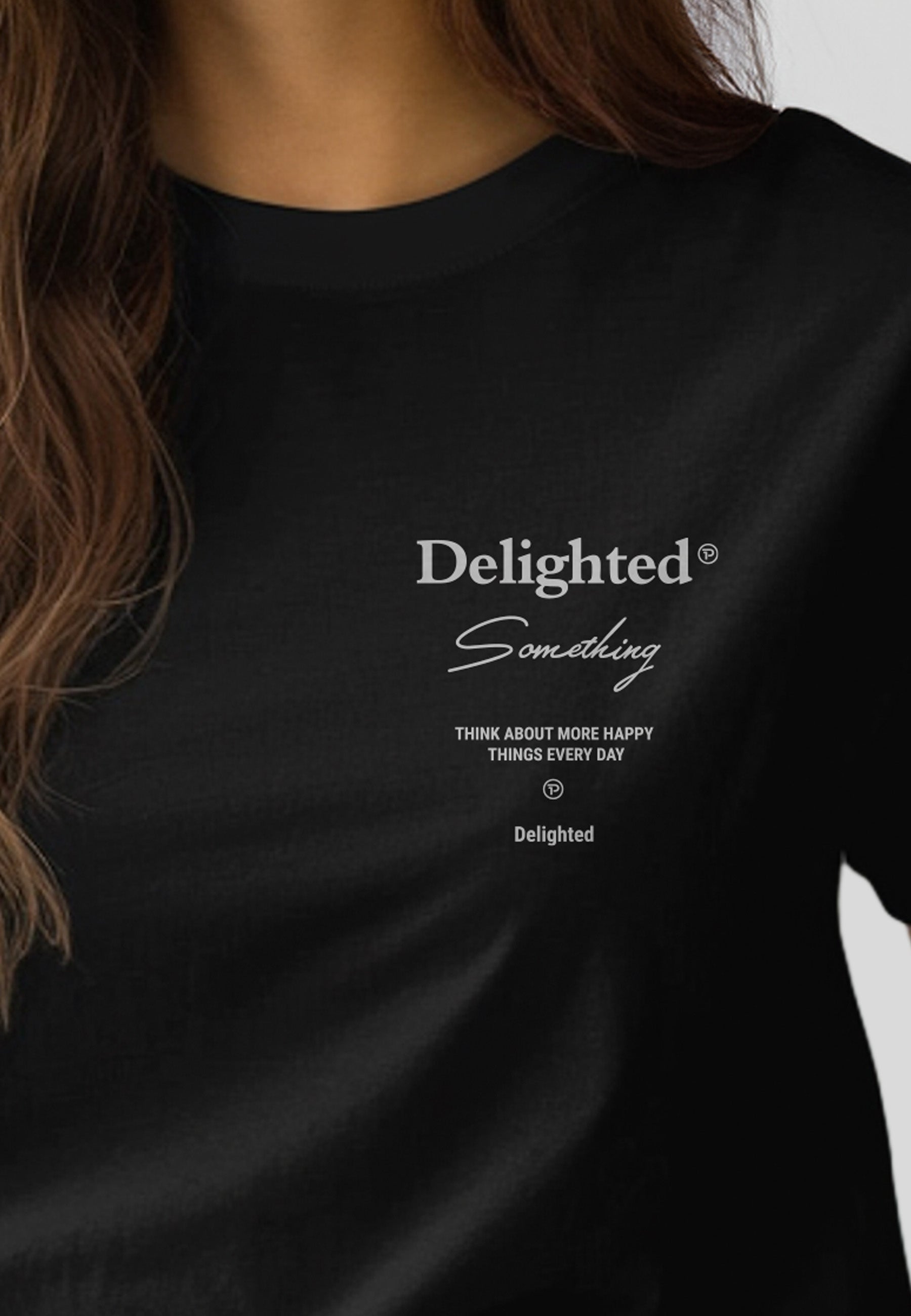 Ladies T-Shirt -Delighted