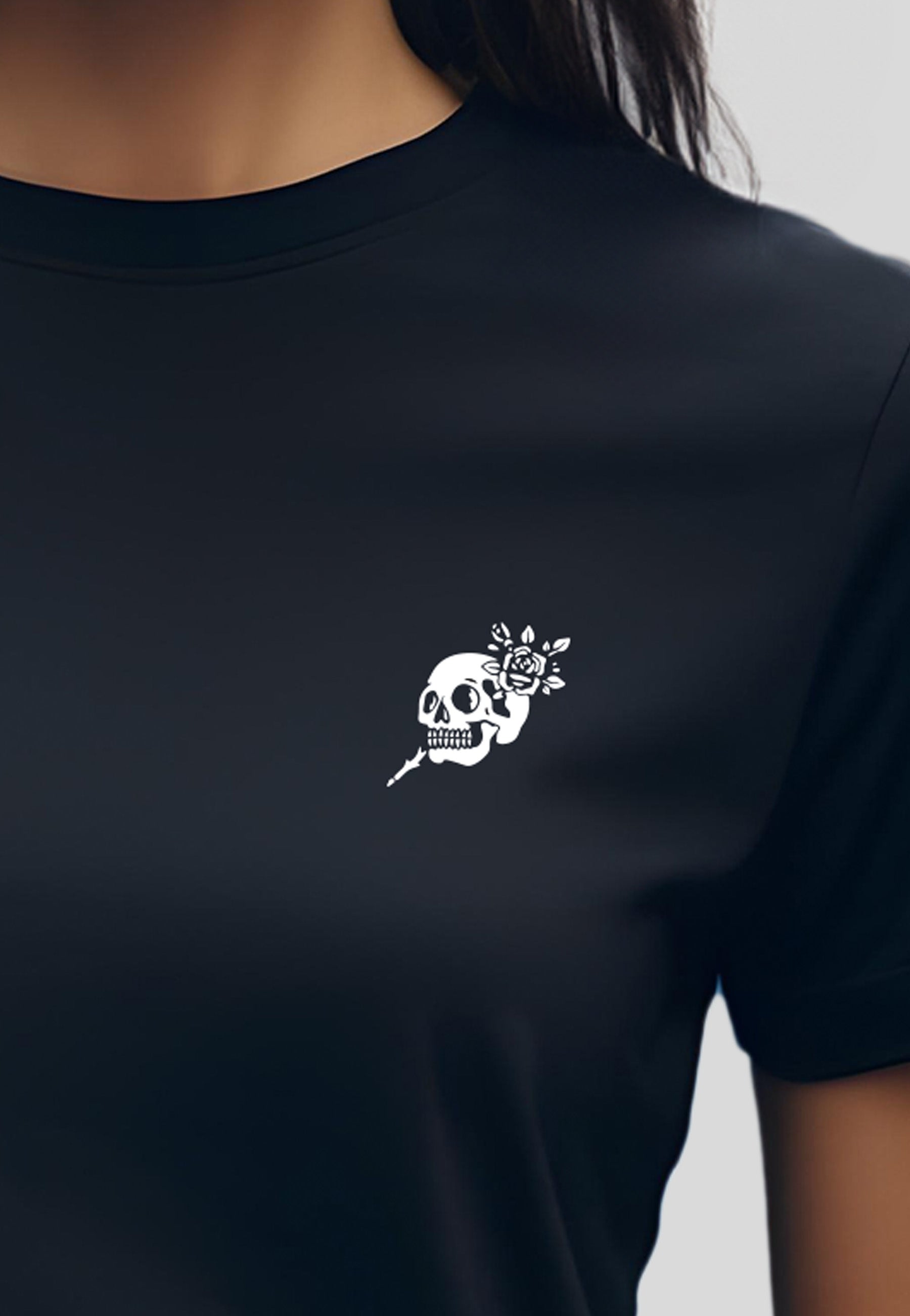 Damen T Shirt -Skull