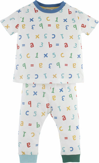 Baby Junge Schlafanzug -Math