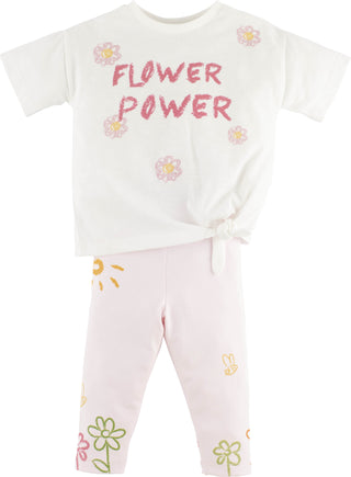 Baby Mädchen Set, 2 tlg -Flower power