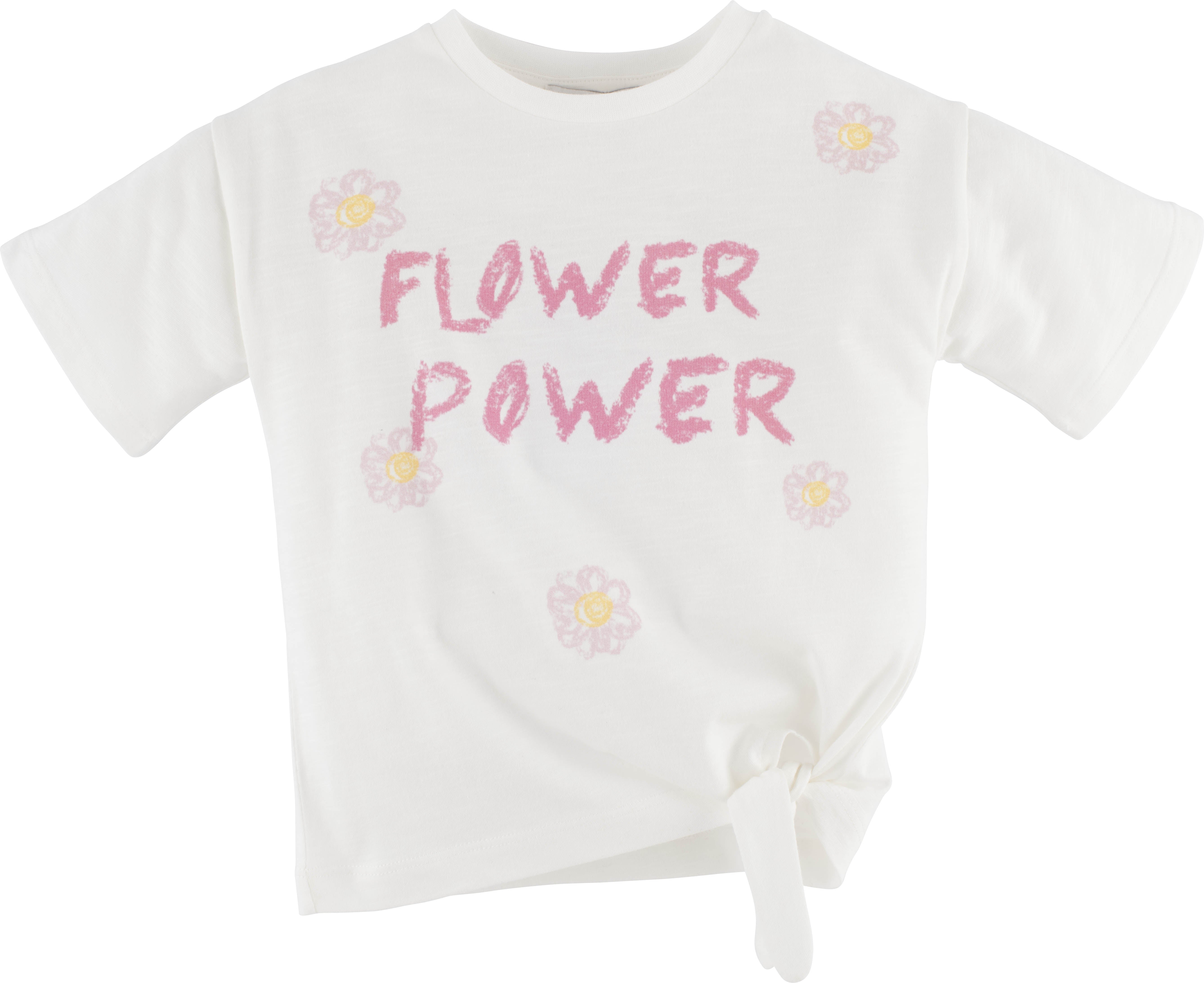 Mädchen T Shirt -Flower power