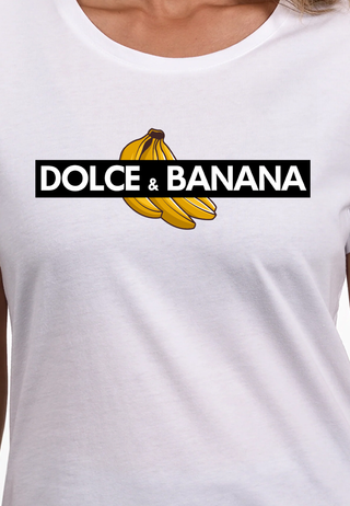 Damen T Shirt -Dolce n banana