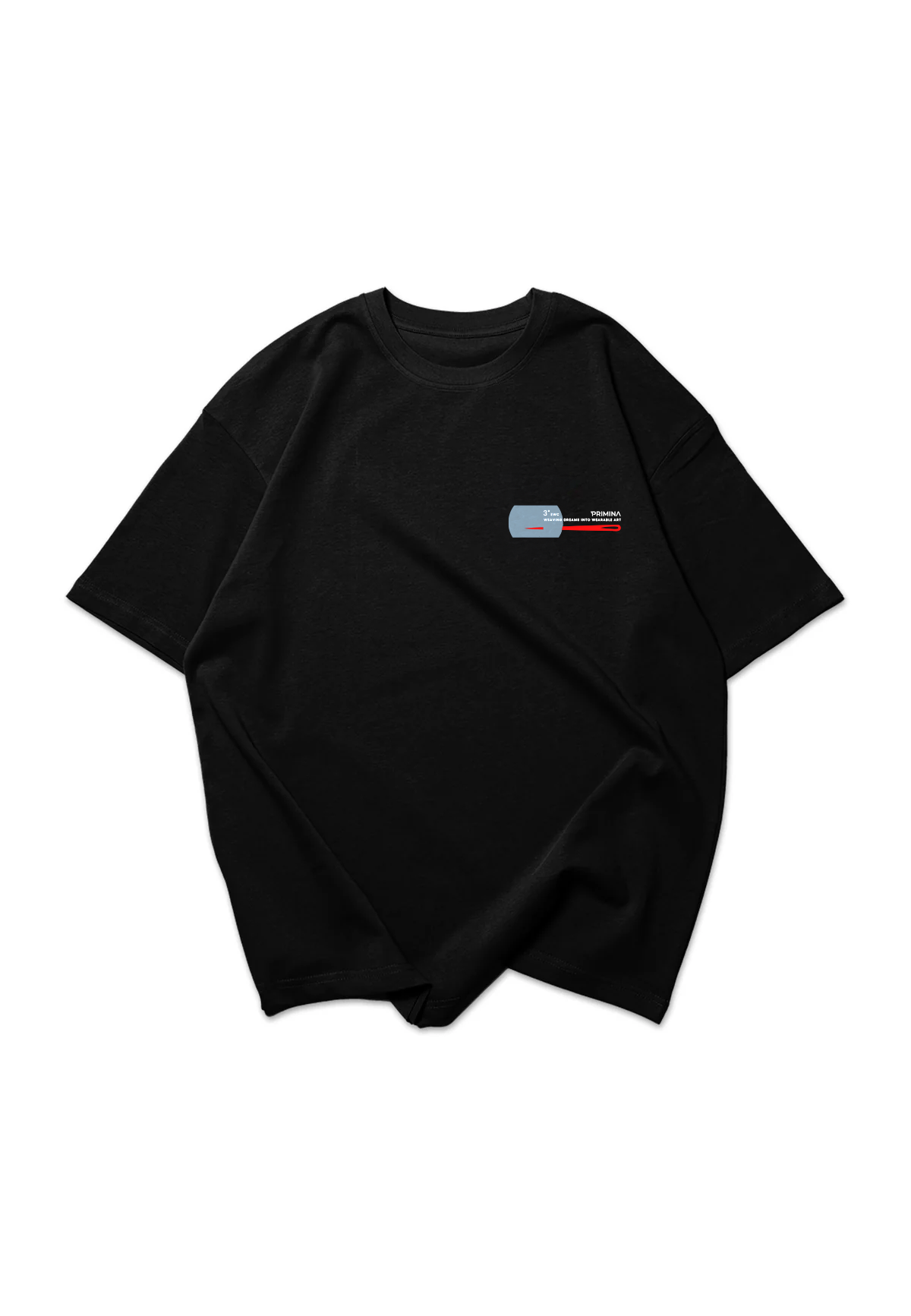 Herren Oversized T Shirt -The Ultimate Weave - schwarz