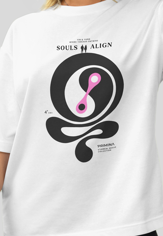 Damen Oversized T-Shirt -Soulful Harmony