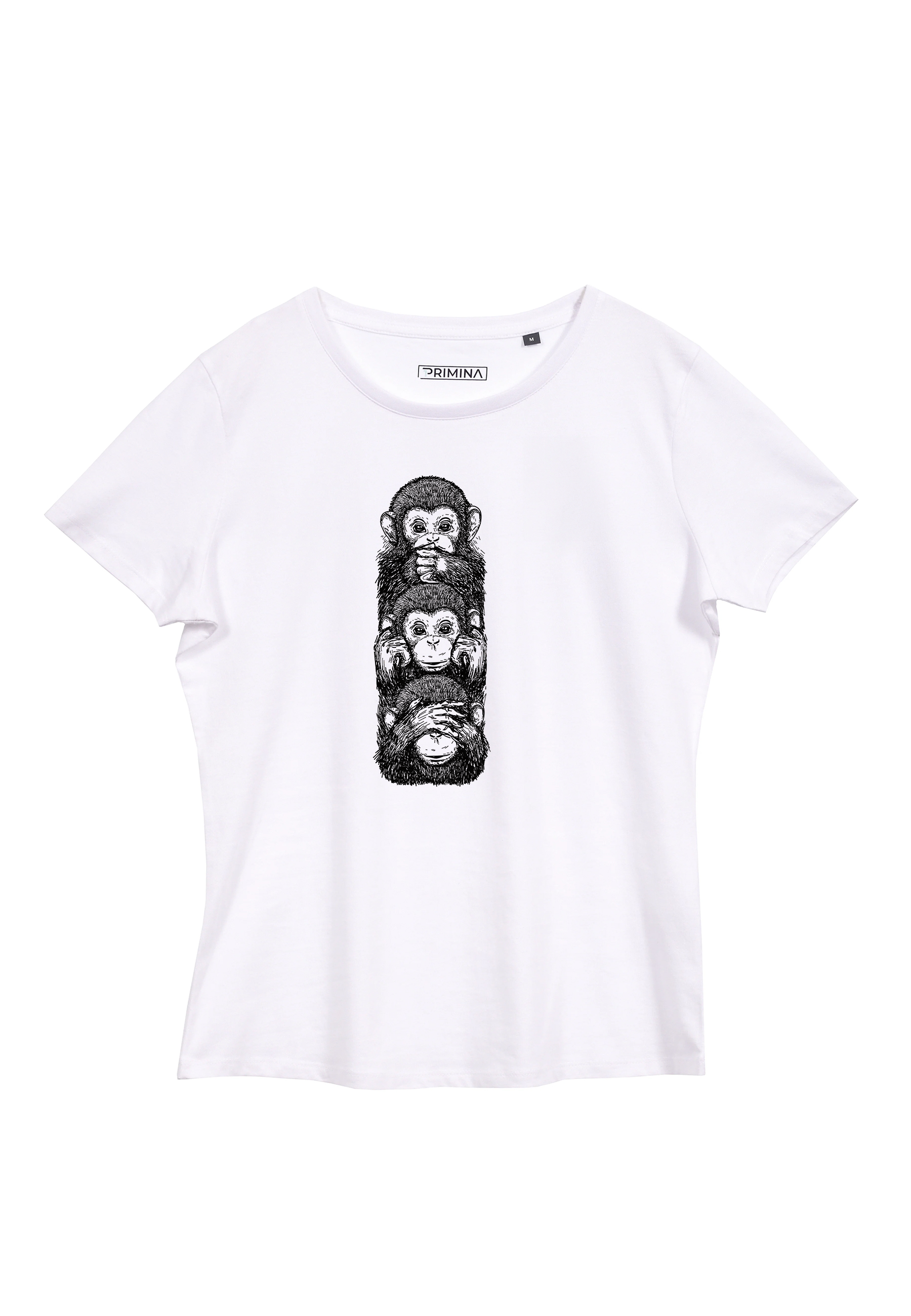 Damen T Shirt -three wise monkeys