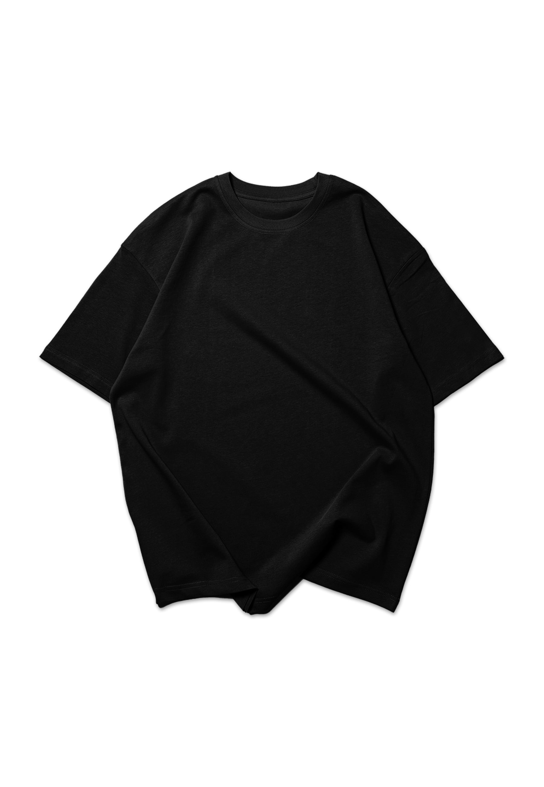 Herren Oversized T Shirt -Boston - schwarz