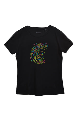 Damen T-Shirt -Chameleon