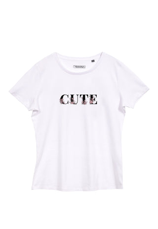 Damen T Shirt -CUTE