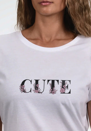 Damen T Shirt -CUTE