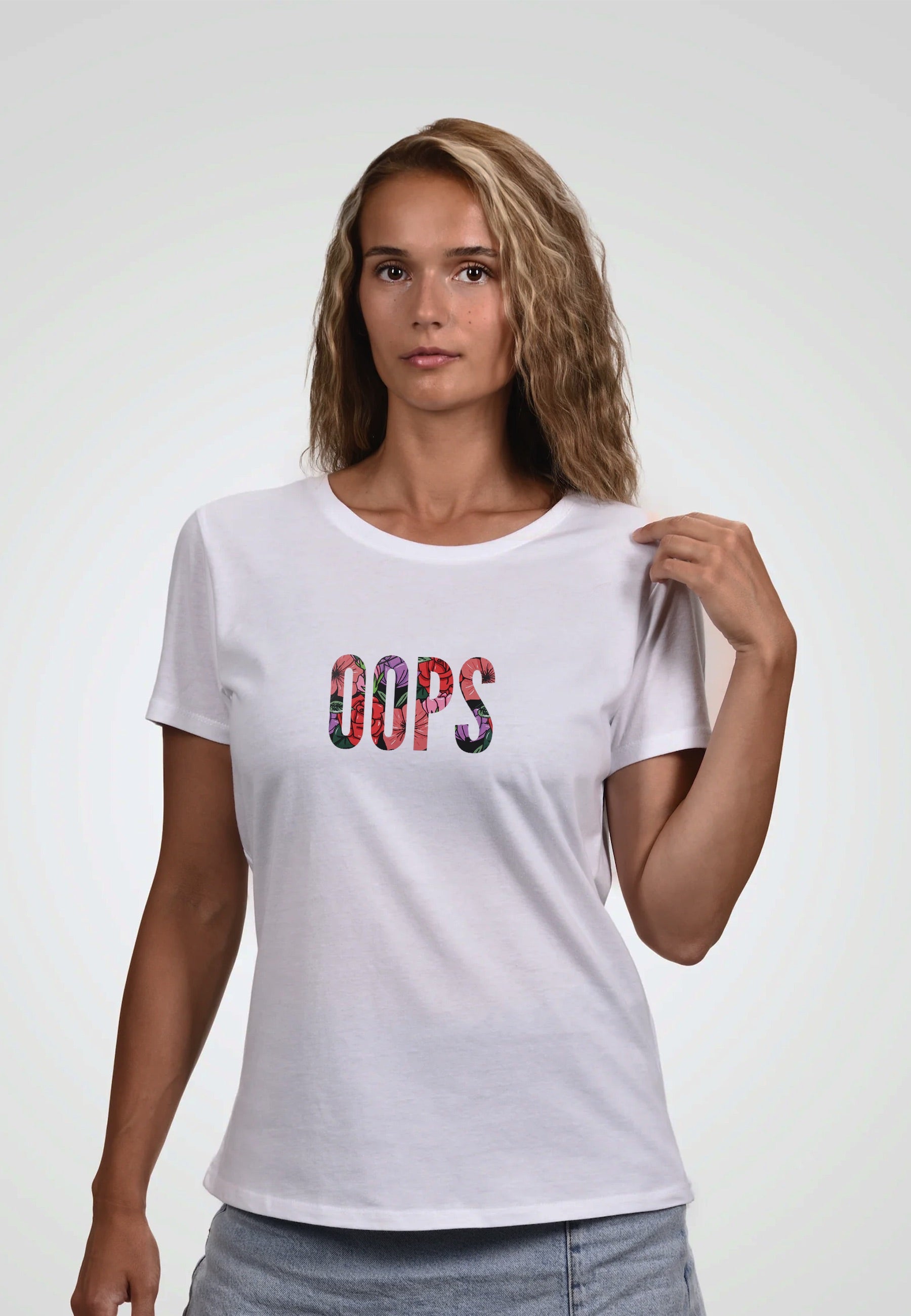 Damen T Shirt -OOPS