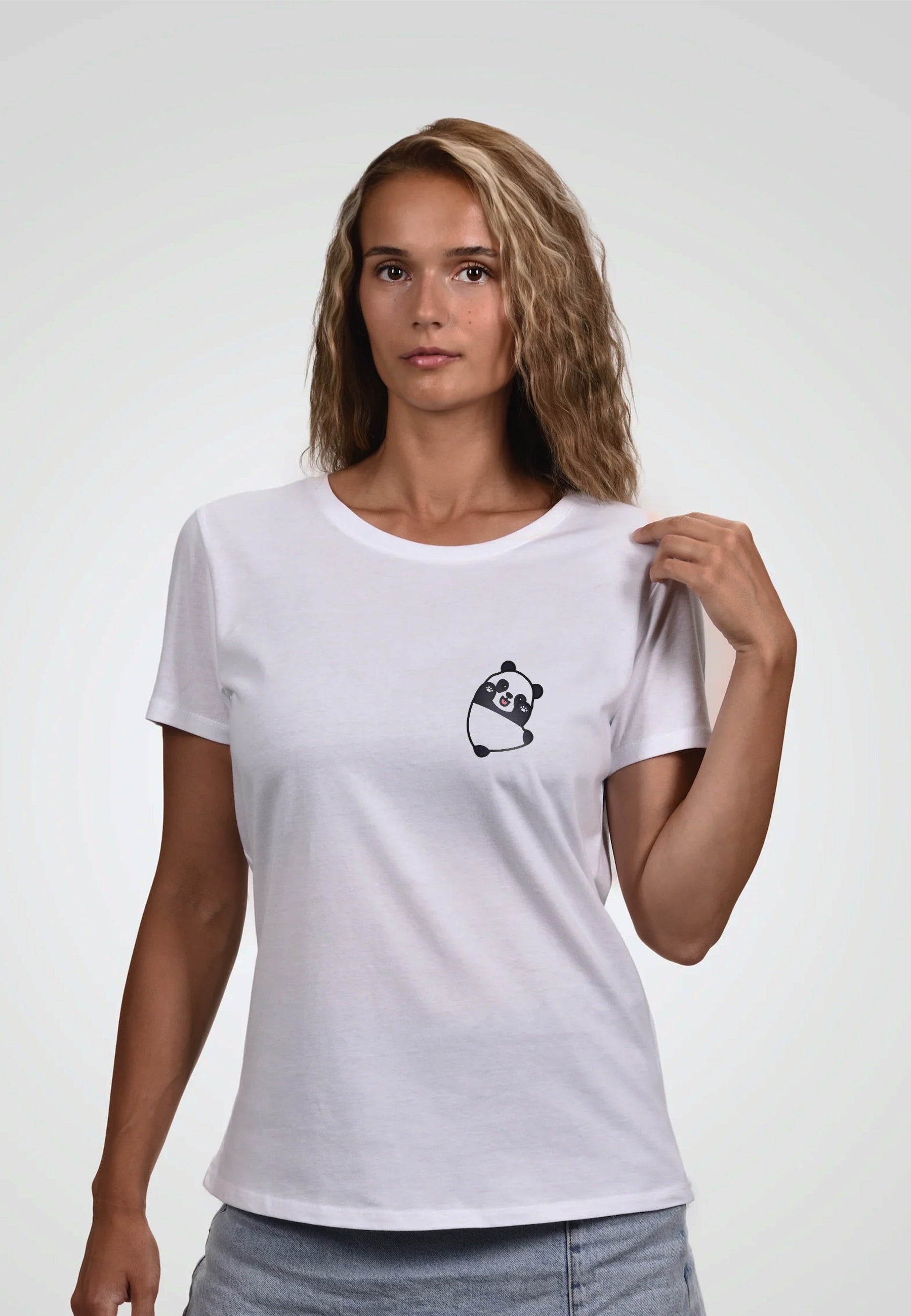 Damen T Shirt -Panda